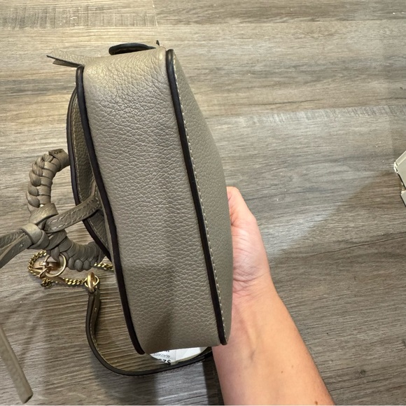 See By Chloe Joan Mini Camera Crossbody Bag Motty Grey - Picture 11 of 15